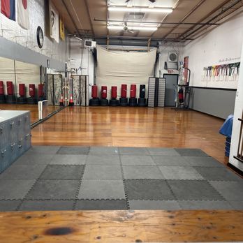 Mr C's Karate School of Shitoryu - Dojo floor training area - Karate Near Me - Clovis, California