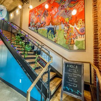 Avoca Coffee Roasters - Second Floor - Small Seating - Coffee & Tea Near Me - Fort Worth, Texas