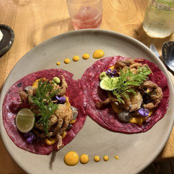 Don Sanchez - Surf and turf tacos- (soft shell crab, steak) - Mexican Near Me - San José del Cabo, BCS Don Sanchez - Surf and turf tacos- (soft shell crab, steak) - Mexican Near Me - San José del Cabo, BCS
