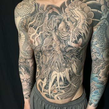 KT Dragon Tattoo - Front tattoo by THIEN (408) 679-1010 text - Tattoo Near Me - San Jose, California KT Dragon Tattoo - Front tattoo by THIEN (408) 679-1010 text - Tattoo Near Me - San Jose, California