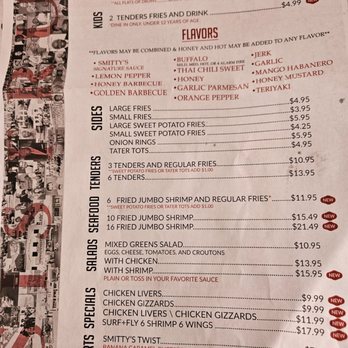 Smitty's Sistrunk - Food menu - Chicken Wings Near Me - Fort Lauderdale, Florida Smitty's Sistrunk - Food menu - Chicken Wings Near Me - Fort Lauderdale, Florida