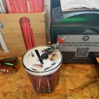 Kamado Ramen - Berry Blossom Margarita - Ramen Near Me - Huntsville, Alabama