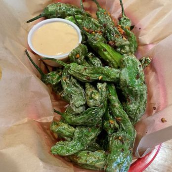 Hops & Pie - Shishito peppers appetizer - Pizza Near Me - Denver, Colorado Hops & Pie - Shishito peppers appetizer - Pizza Near Me - Denver, Colorado