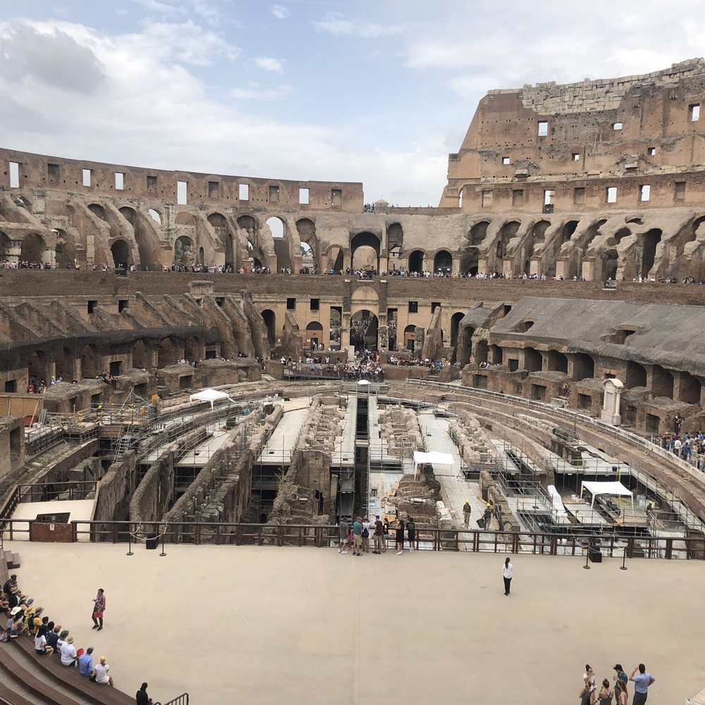 Colosseo - Panorama from about the "death gate" - Local Flavor Near Me - Rome, RM