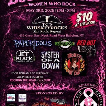 Whiskey Rocks - Boogie for boobies fundraiser - Sports Bars Near Me - West Babylon, New York Whiskey Rocks - Boogie for boobies fundraiser - Sports Bars Near Me - West Babylon, New York