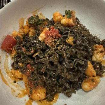 Fiorella -Polk - Squid Ink Reginette w/ Gulf Shrimp --- my absolute favorite of all the food that night! - Pizza Near Me - San Francisco, California Fiorella -Polk - Squid Ink Reginette w/ Gulf Shrimp --- my absolute favorite of all the food that night! - Pizza Near Me - San Francisco, California