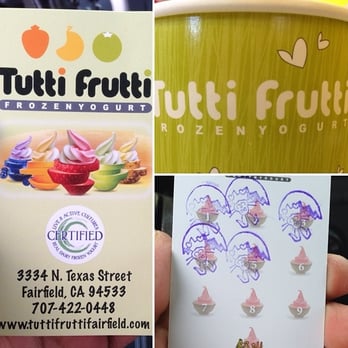 Tutti Frutti - Ice Cream & Frozen Yogurt Near Me - Fairfield, California