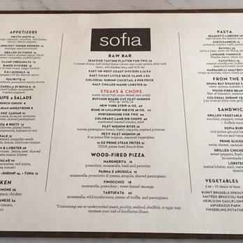 Sofia - Regular menu - Steakhouses Near Me - Englewood, New Jersey Sofia - Regular menu - Steakhouses Near Me - Englewood, New Jersey