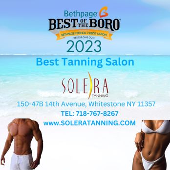 Solera Tanning - We're over the moon to announce that we're The 2023 Best of the Boro Winner! Thank you to our amazing team and loyal customers! - Tanning Near Me - Whitestone, New York