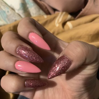 B M Nails - Helen did this !!! And want pedicure it'll be Linda ! - Nail Salons Near Me - Houston, Texas