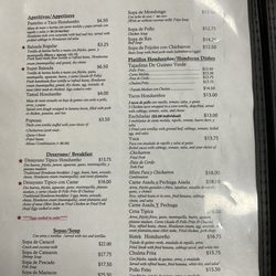 Super Pollo Restaurant - Menu