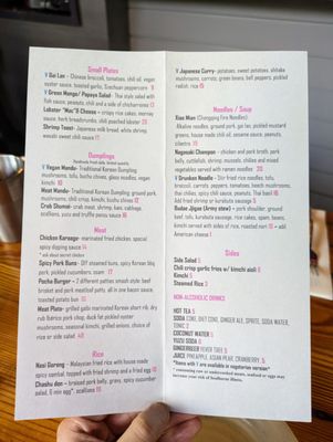 Menu photo 7 M Pocha Durham, NC