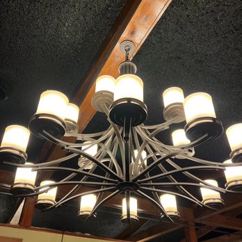 Monte Cello's - a chandelier in a restaurant - Pizza Near Me - Pittsburgh, Pennsylvania