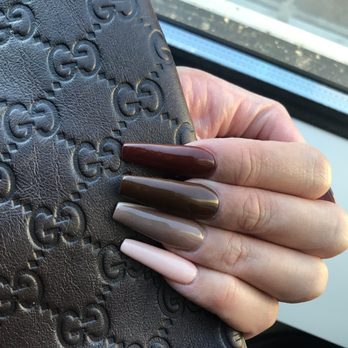 CK Nails - Long skinny coffin by Mia - Nail Salons Near Me - Renton, Washington