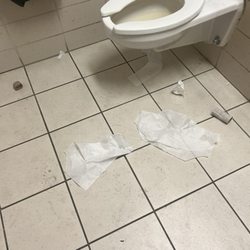 Dick's Sporting Goods - Disgusting bathroom condition
