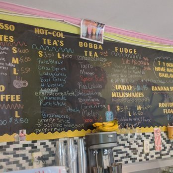 Riverside Coffee Shop - a menu on the wall - Coffee & Tea Near Me - Occoquan, Virginia Riverside Coffee Shop - a menu on the wall - Coffee & Tea Near Me - Occoquan, Virginia