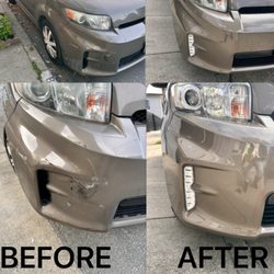 Pro Image Auto Collision - Before and After: Front Bumper Replacement