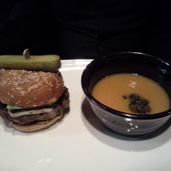 NOtaBLE The Restaurant - Monthly burger inspiration with miso soup (January 2012) - Canadian (New) Near Me - Calgary, Alberta