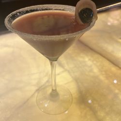 Onyx Bar - Cherry lemon drop martini