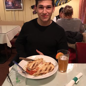 TC's Restaurant - Chicken Parmesan ($19) & shock top ($5) - New American Near Me - West Dover, Vermont