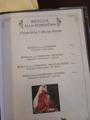 Menu photo 4 Trattoria Vasari Florence, FI