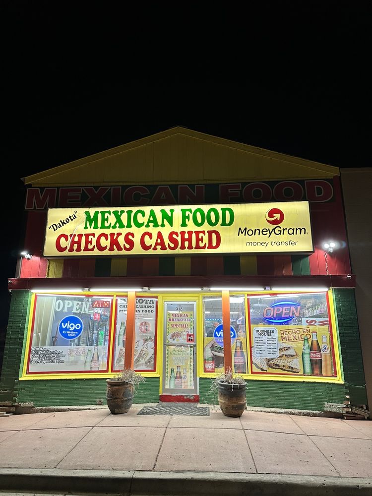 Dakota Check Cashing and Mexican Food