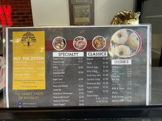 Pharaohs Donuts by null