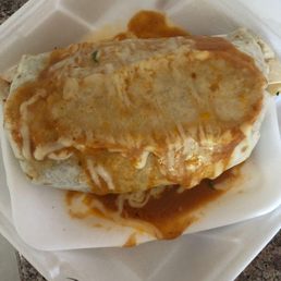 Wet Carne Asada Burrito