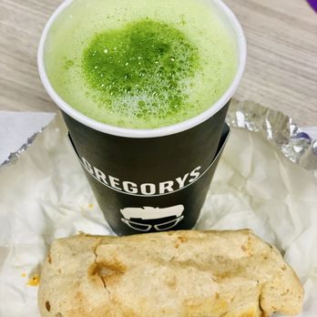 Gregorys Coffee - Matcha Latte and Vegan Burrito - Coffee & Tea Near Me - Brooklyn, New York