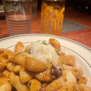 Hearth - Maccheroni with Pork Ragu - New American Near Me - New York, New York Hearth - Maccheroni with Pork Ragu - New American Near Me - New York, New York