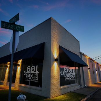 601 Escape Rooms - Outside of building - Escape Games Near Me - Jackson, Mississippi 601 Escape Rooms - Outside of building - Escape Games Near Me - Jackson, Mississippi