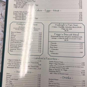 Hugo's Family Restaurant - Menu - Breakfast & Brunch Near Me - Claremore, Oklahoma Hugo's Family Restaurant - Menu - Breakfast & Brunch Near Me - Claremore, Oklahoma