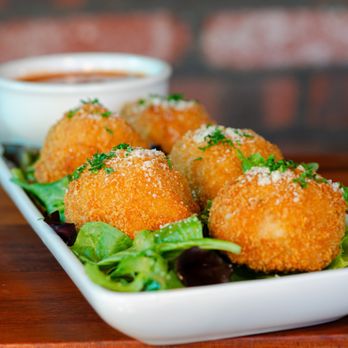 Mimi's Cafe - NEWCrispy Arancini. Golden balls of cheesy risotto. - Breakfast & Brunch Near Me - Anaheim, California Mimi's Cafe - NEWCrispy Arancini. Golden balls of cheesy risotto. - Breakfast & Brunch Near Me - Anaheim, California
