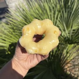 Black Sesame Mochi Donut