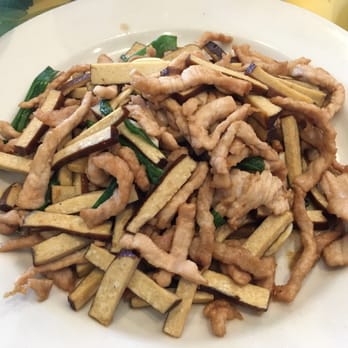 Asia Cafe - Pork with dry bean curd ... What is dried bean curd, dried bean curd is ToFu's elder brother. - Chinese Near Me - Austin, Texas Asia Cafe - Pork with dry bean curd ... What is dried bean curd, dried bean curd is ToFu's elder brother. - Chinese Near Me - Austin, Texas