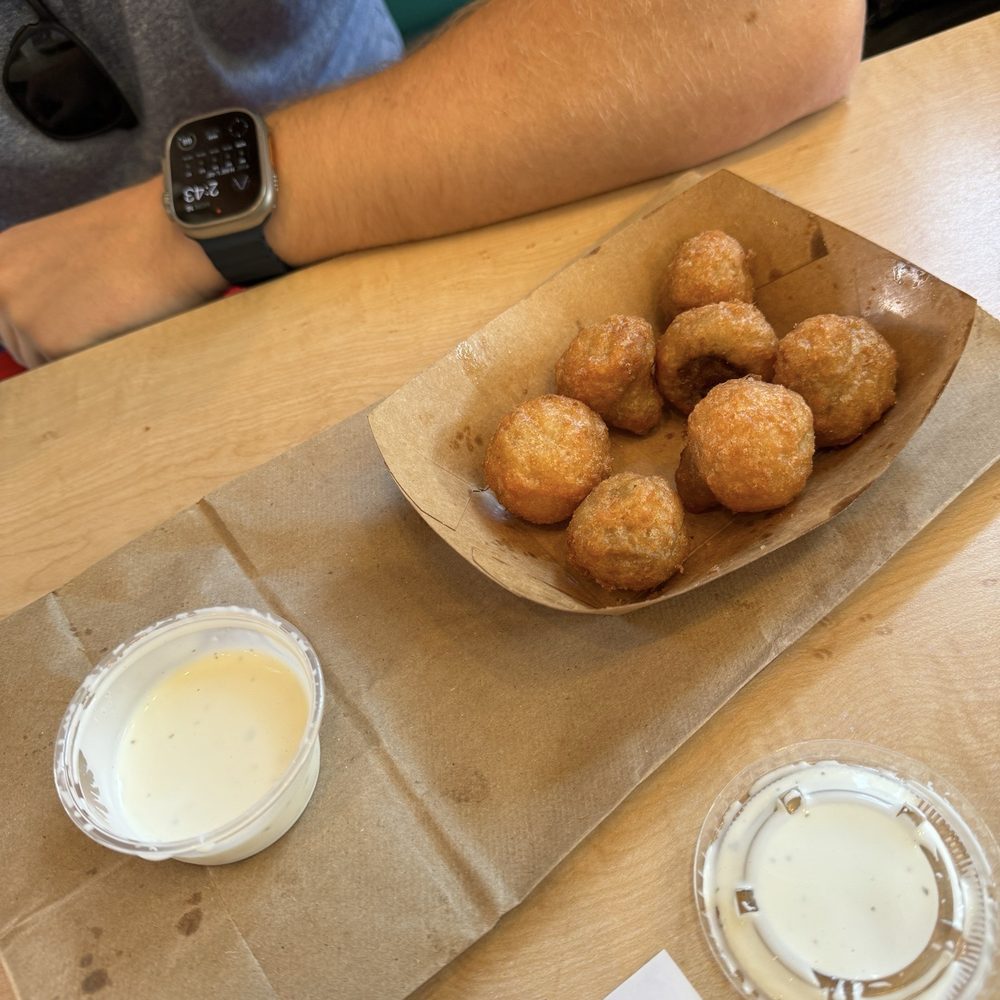 Sylvester's Burgers - Deep Fried Mushrooms - Burgers Near Me - Atascadero, California Sylvester's Burgers - Deep Fried Mushrooms - Burgers Near Me - Atascadero, California