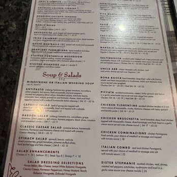 Johnny Macaroni's - Menu - Italian Near Me - East Bridgewater, Massachusetts