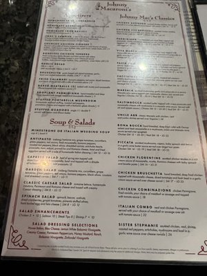 Menu photo 2 Johnny Macaroni's East Bridgewater, MA