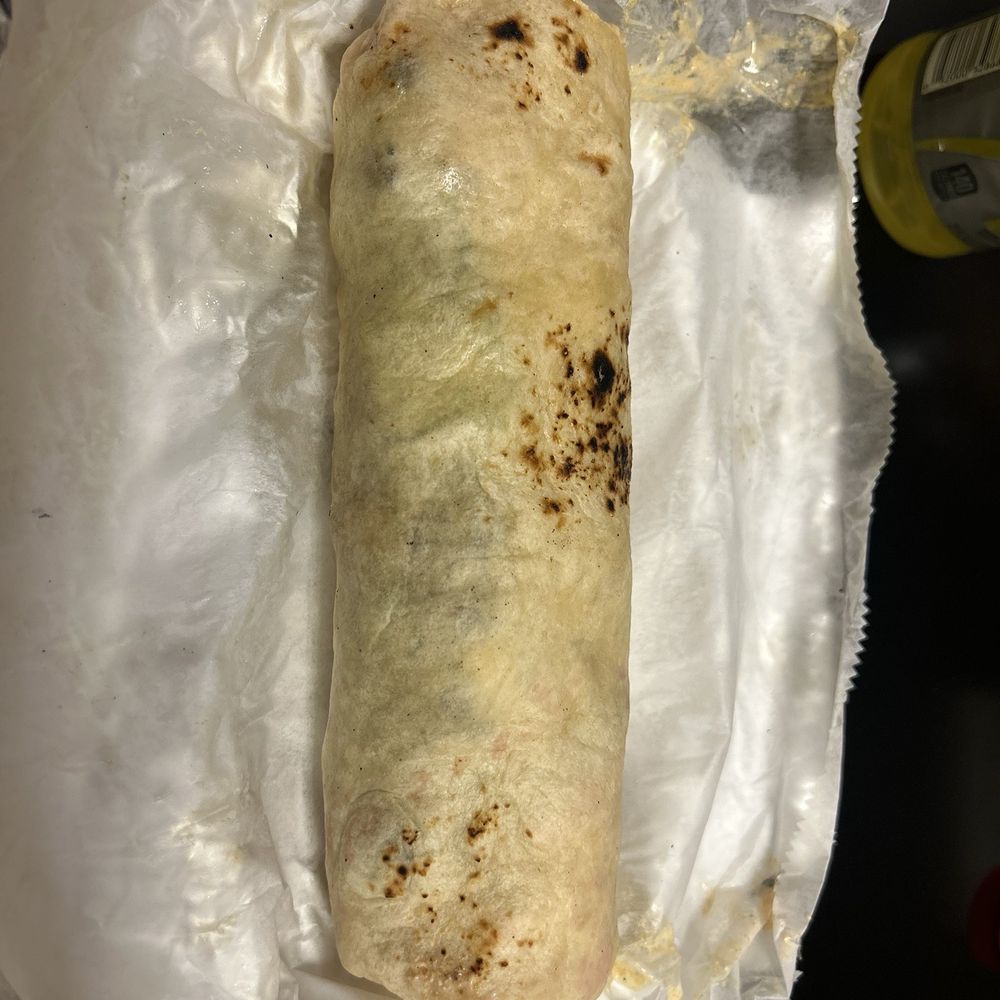 Beef kabab wrap, double beef.