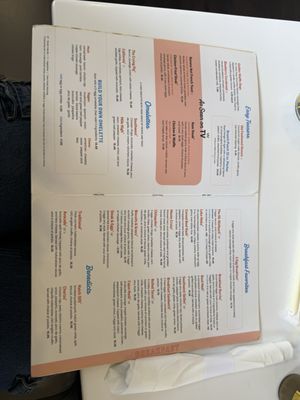 Menu photo 4 Over Easy - Dobson Ranch Mesa, AZ