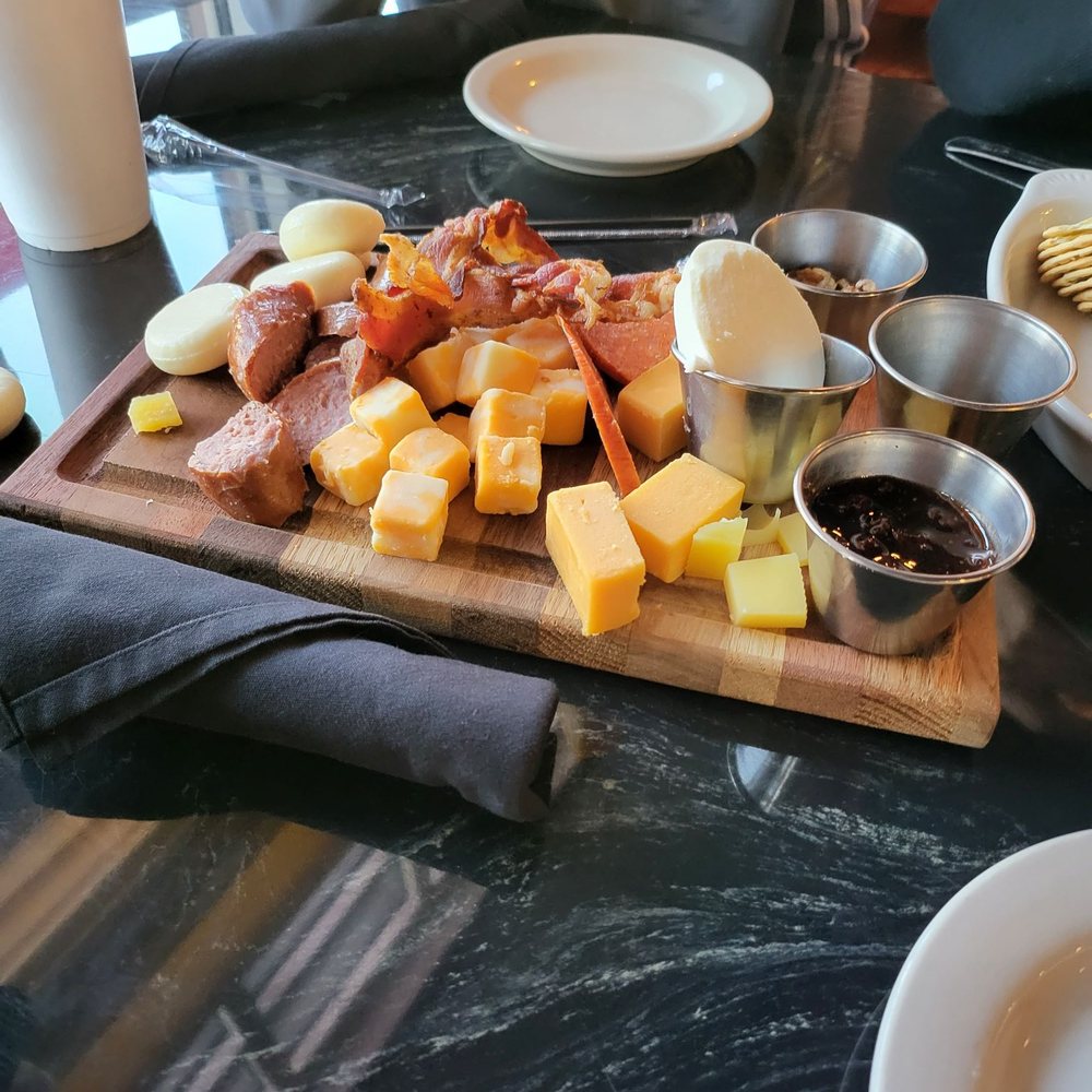 Coppers Restaurant - Charcuterie board.....  laughable - Seafood Near Me - Conway, South Carolina