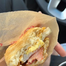 Biscuit Breakfast Sandwich bacon egg cheese Biscuit Breakfast Sandwich bacon egg cheese