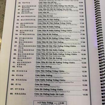 Saigon - Menu Feb 2026 - Vietnamese Near Me - San Diego, California