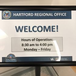 Newington Veterans Hospital - VA regional office hours.