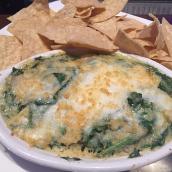 Kona Grill - El Paso - Spinach artichoke dip with chips - Sushi Bars Near Me - Paso, Texas