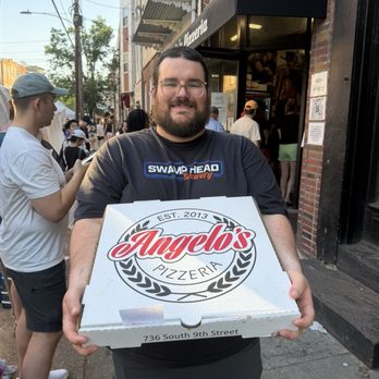 Angelo's Pizzeria - Large Pizza Size - Pizza Near Me - Philadelphia, Pennsylvania