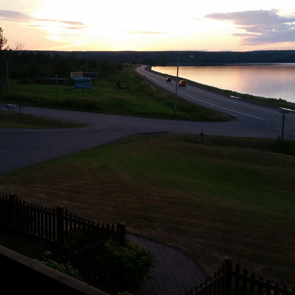 Waterstone Suites - View from balcony - Hotels Near Me - L'Anse, Michigan Waterstone Suites - View from balcony - Hotels Near Me - L'Anse, Michigan