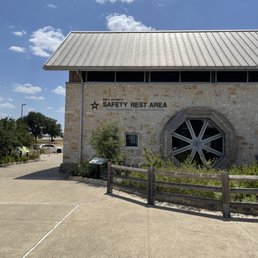 Exterior outside entrance of Bell County Safety Rest Area - Salado, Texas Exterior outside entrance of Bell County Safety Rest Area - Salado, Texas