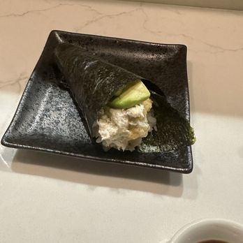 Kai Lounge - Sushi Bar & Kitchen - Blue Crab Hand Roll - Japanese Near Me - Huntington Beach, California