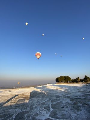 Travertines of Pamukkale by null